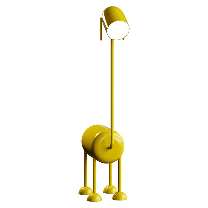 Floor lamp with dopamine puppy - Image 4