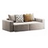 Vincent Navy Blue Retractable Sofa - Thumbnail 1