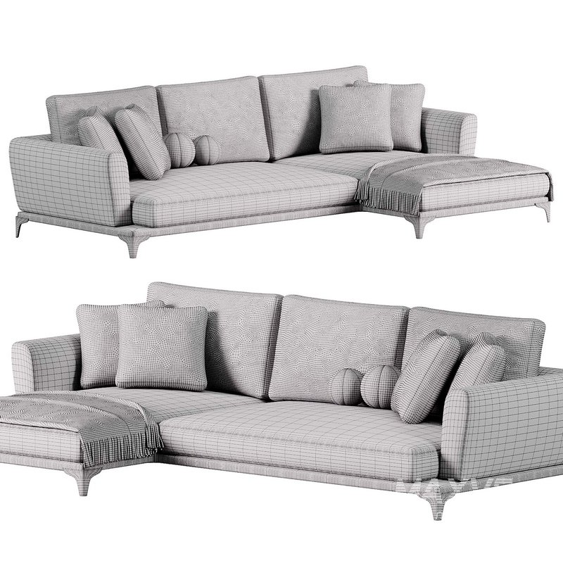 Visconti Corner Sofa By Costabella - Image 4