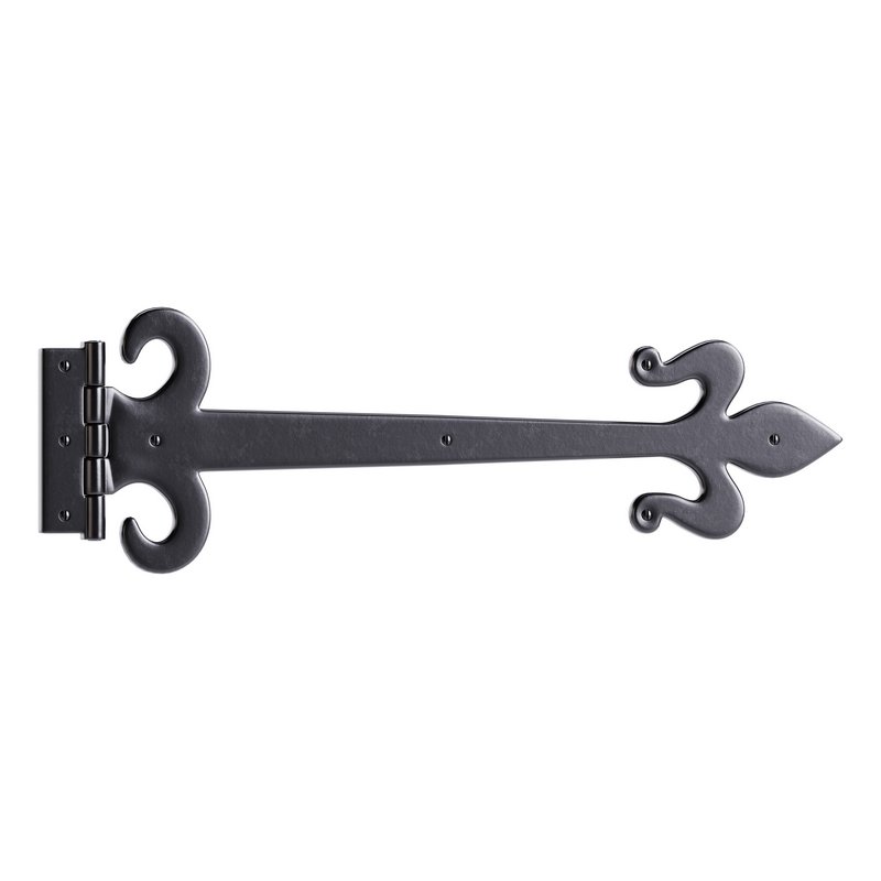 Wrought Iron Flush Mount Door Hinge - Image 3
