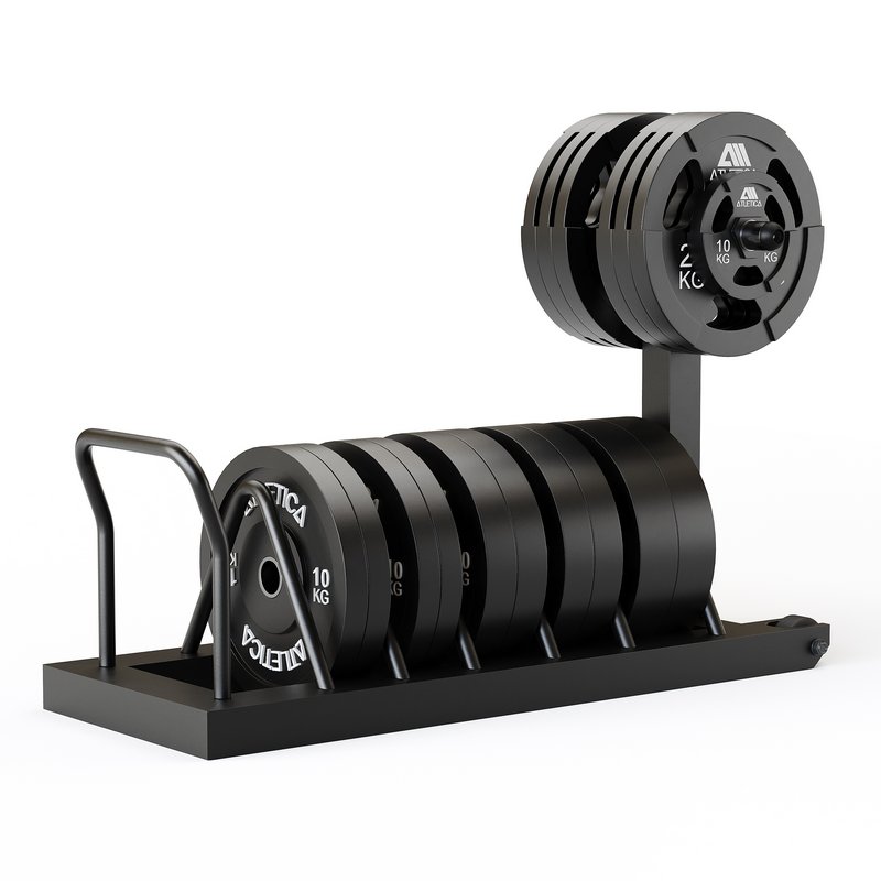 Tusker mobile weight plate rack - Image 4