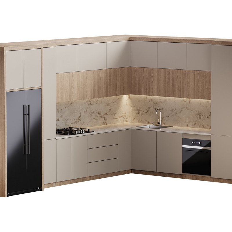 Modern kitchen 08 - Image 1