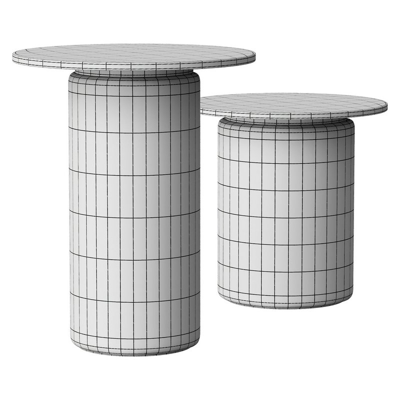 Tall Infinity Glass Side Table - Image 4