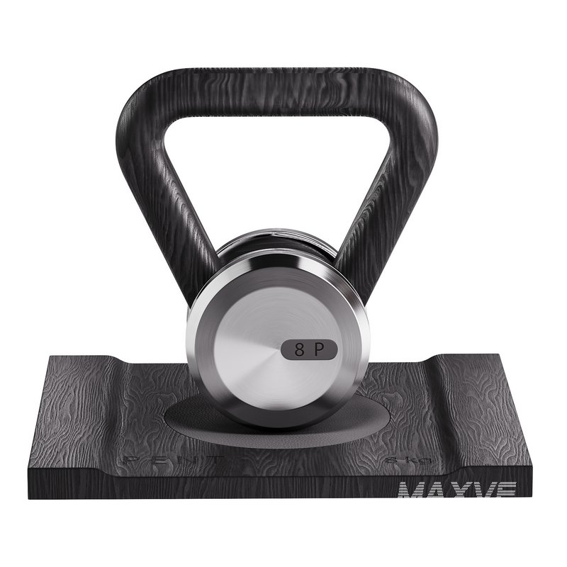 LOVA Kettlebell With Wooden Stand - Image 1
