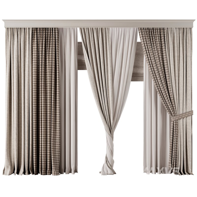 Curtain with Roman 54 - Image 1