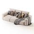 Beige Standard Sofa - Thumbnail 13