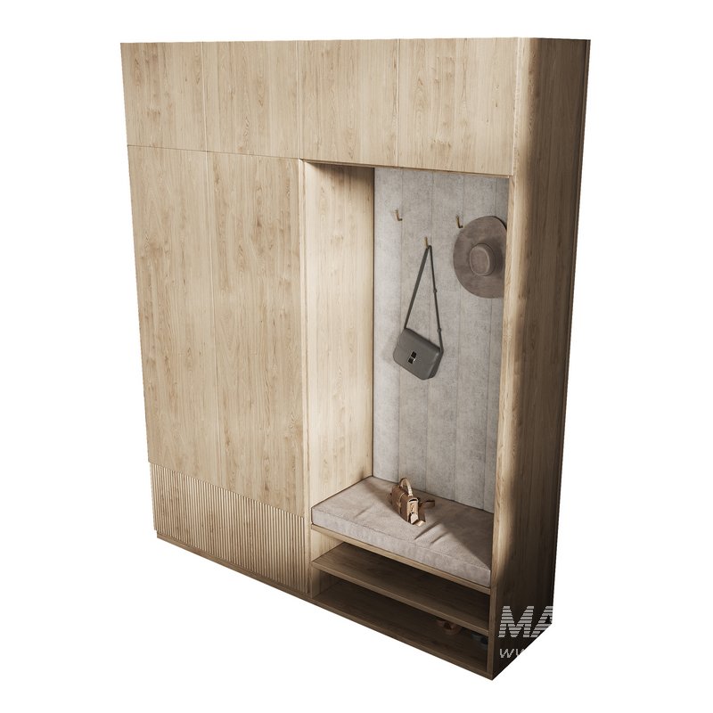 Hallway area with a minimalistic hanger 2 - Image 7