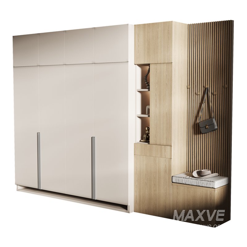 Hallway area with a minimalistic hanger 3 - Image 13