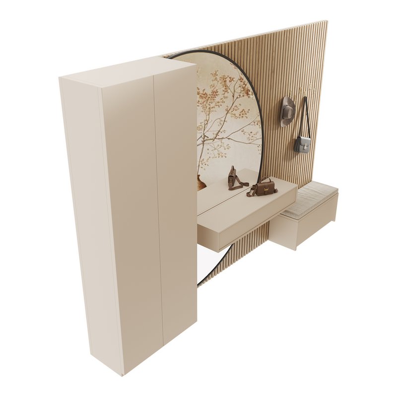 Hallway area with a minimalistic hanger 5 - Image 3