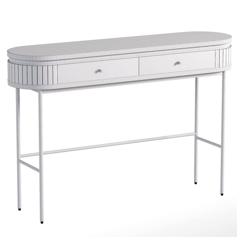 Maer Walnut console - Image 5