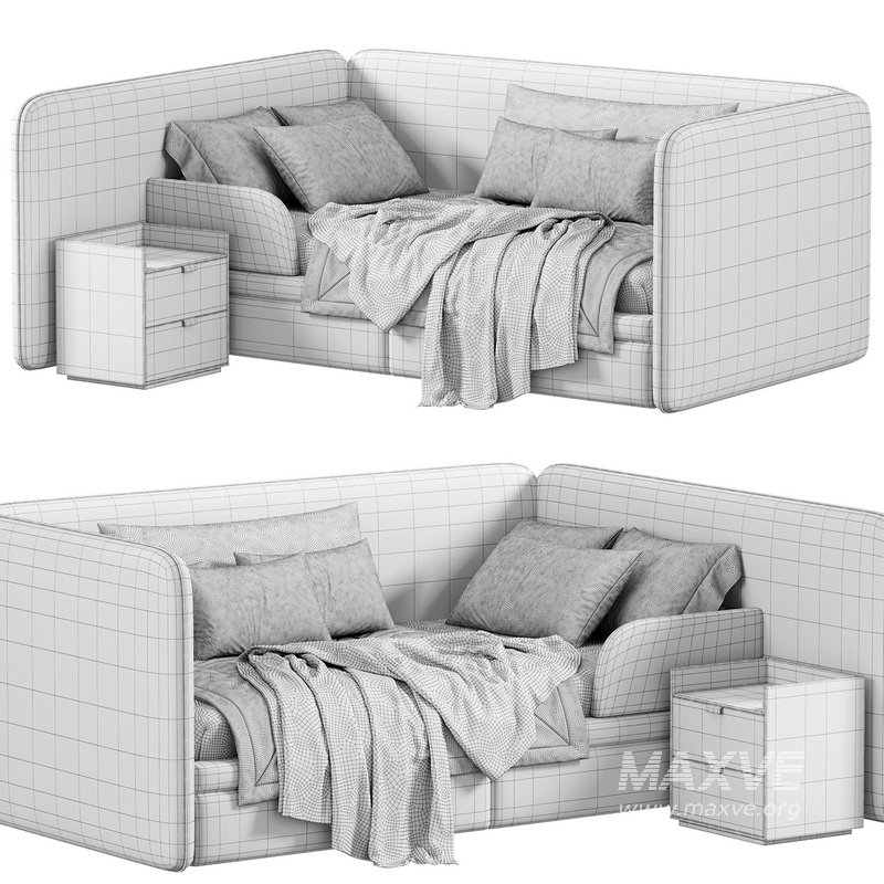 Parfe Bedroom kids Bed N3 - Image 4