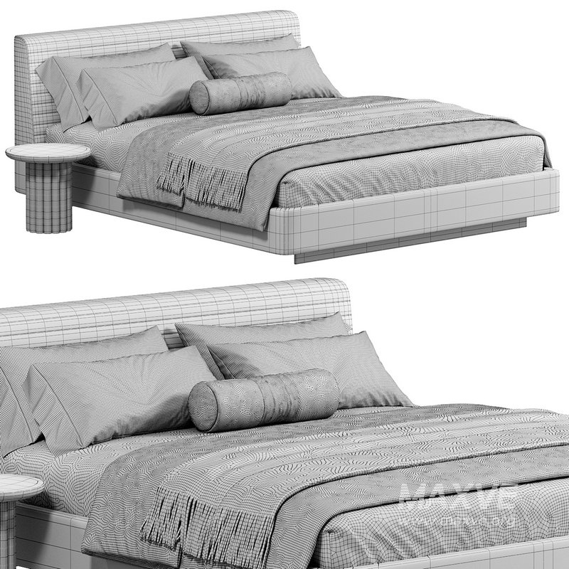 Roger Bed by Minotti - Image 5