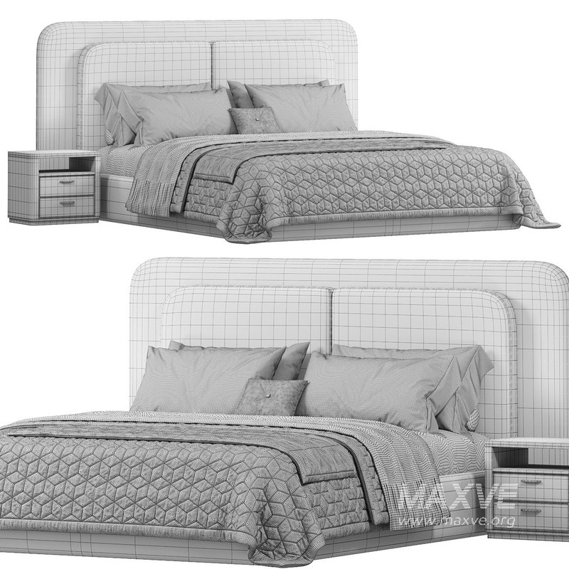 Soft bed Felini beige by wallytally - Image 4