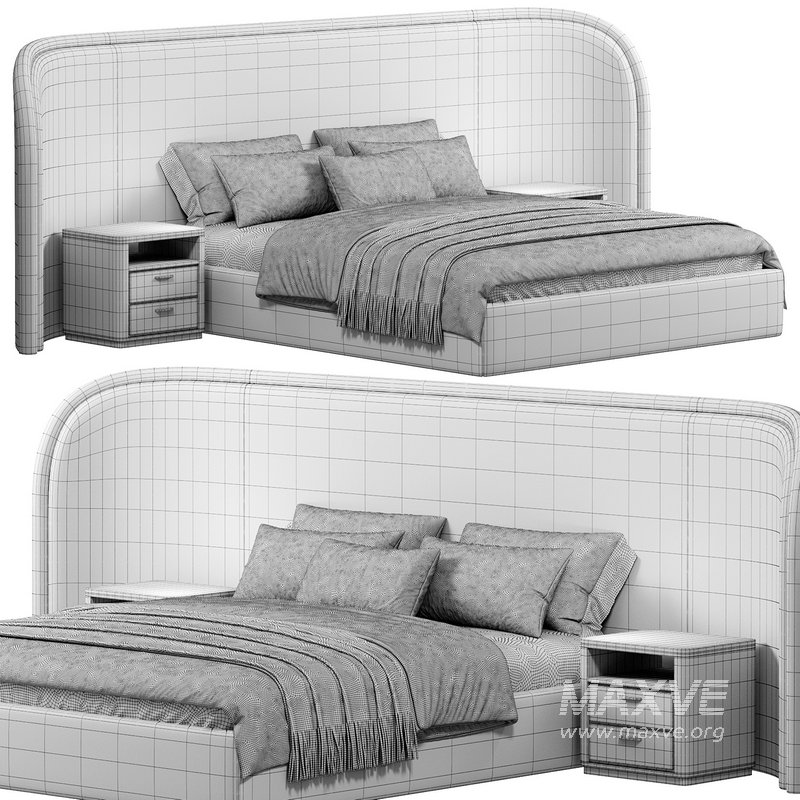 FERROL Bed by Cazarina - Image 3