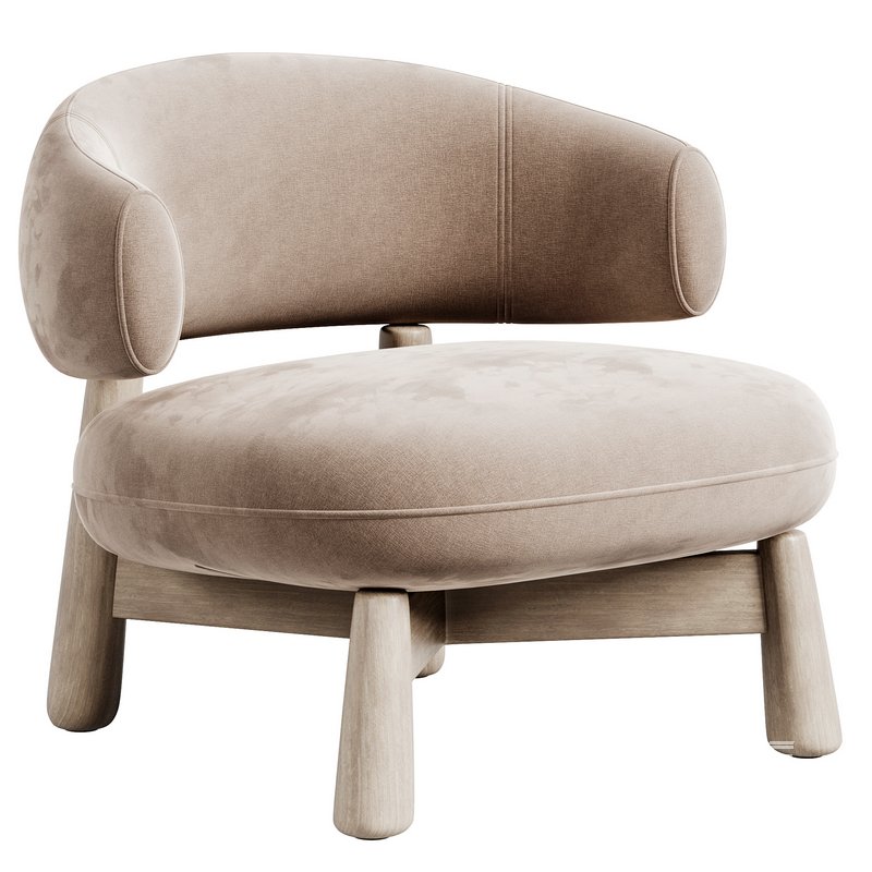 Olaf Armchair By Baxter - Image 4