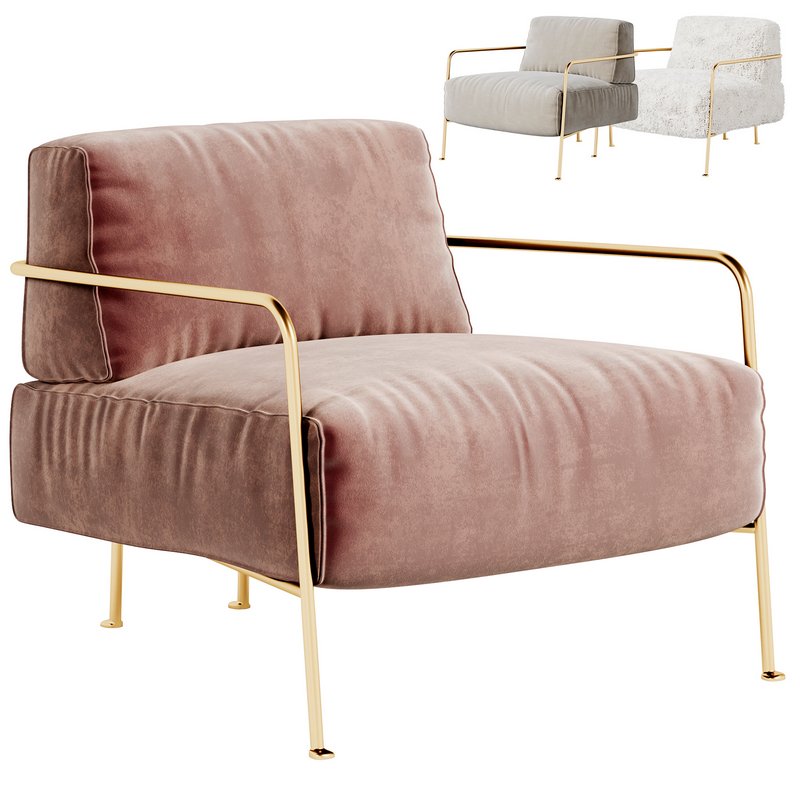 Name Bruxelles Armchair By Baxter - Image 6