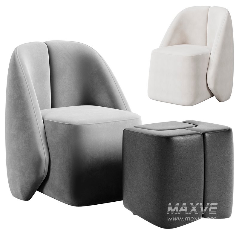 Keren Armchair By Baxter - Image 3