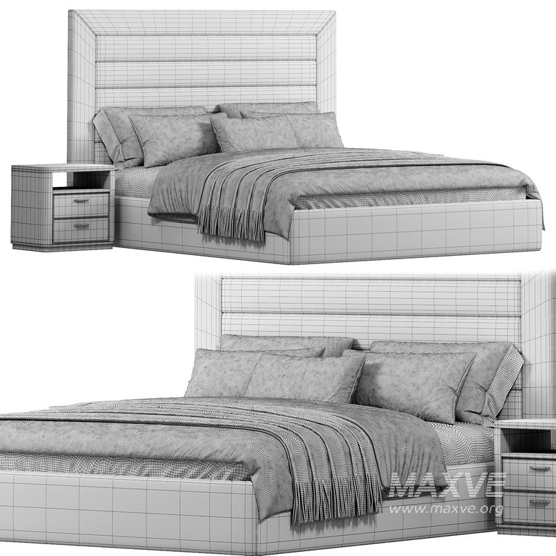 Jessica Bed by matras korona - Image 2