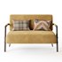 Casual Solid Color Living Room Loveseat in Grey - Thumbnail 5