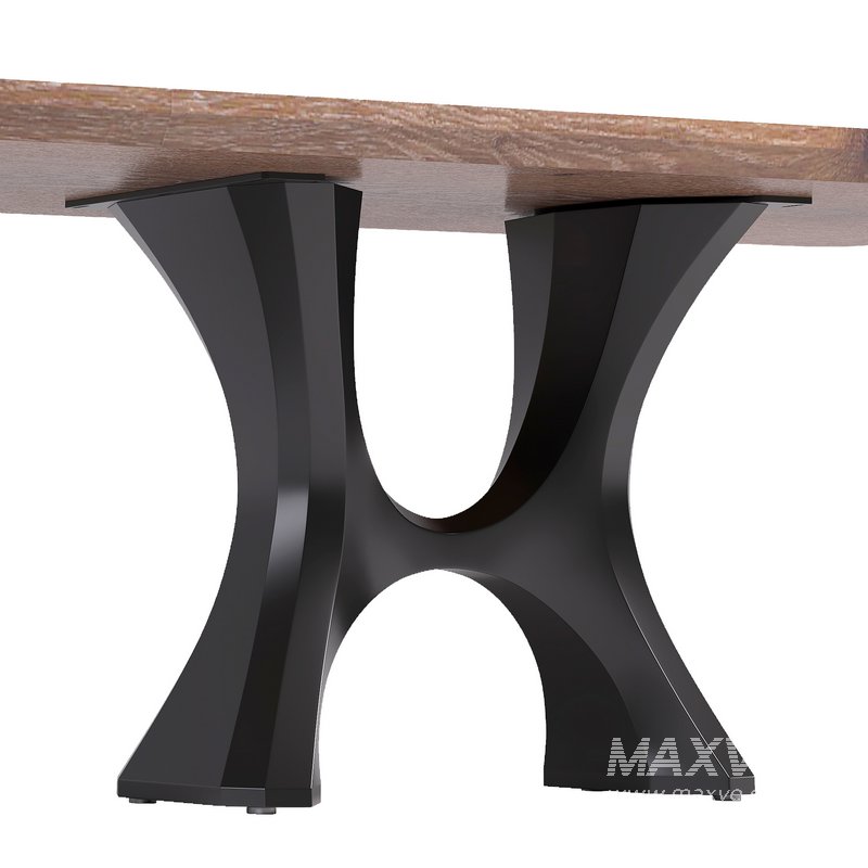 Table Base 322 Haru 28H Metal Furniture Legs - Image 6