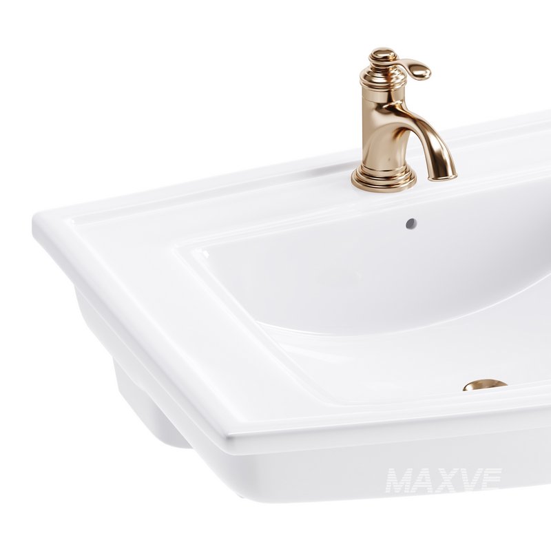 Florence Wall Mount Bathroom Vessel Sink - Image 4