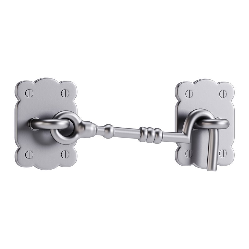 Black Door Latch Lock - Image 5