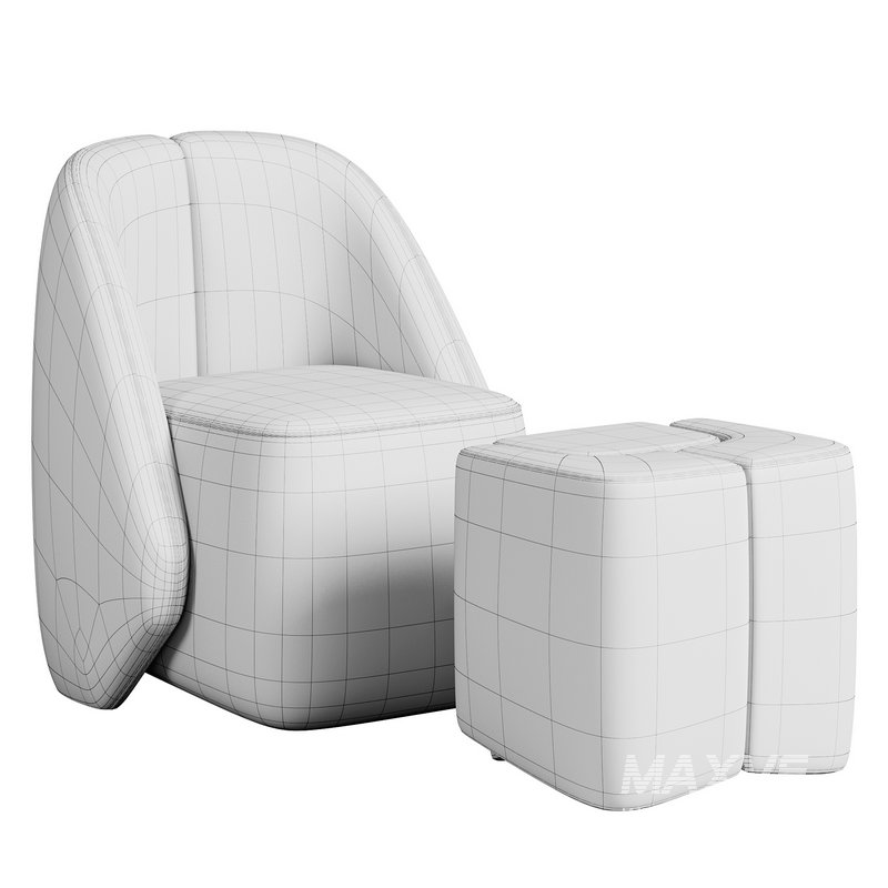 Keren Armchair By Baxter - Image 6