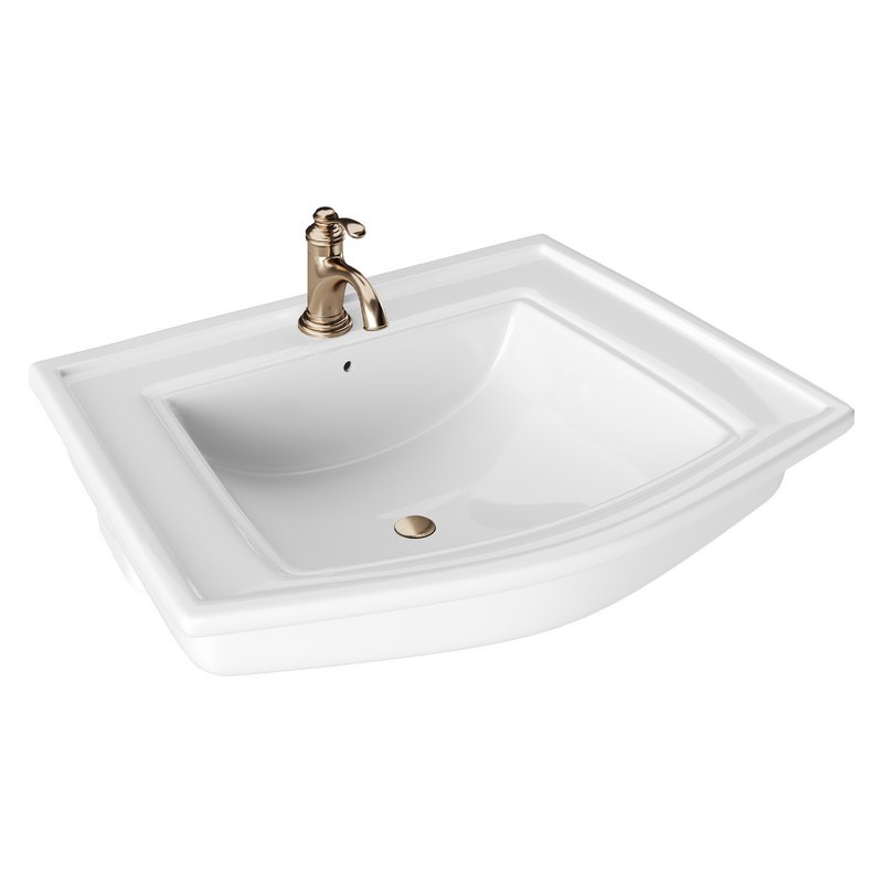 Florence Wall Mount Bathroom Vessel Sink - Image 5