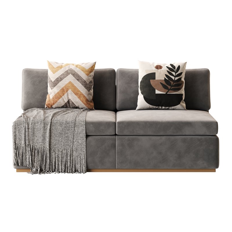 Haase Armless Sofa - Image 6