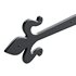 Wrought Iron Flush Mount Door Hinge - Thumbnail 6