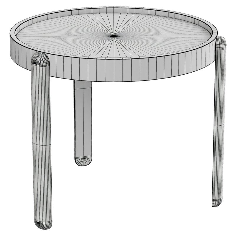 Trittico stackable table - Image 5