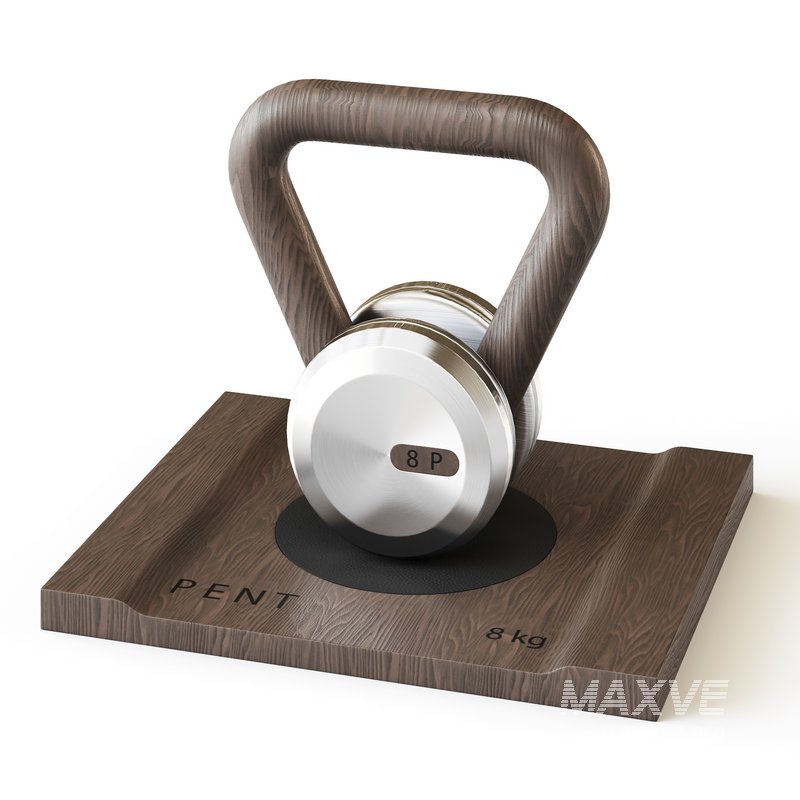 LOVA Kettlebell With Wooden Stand - Image 4