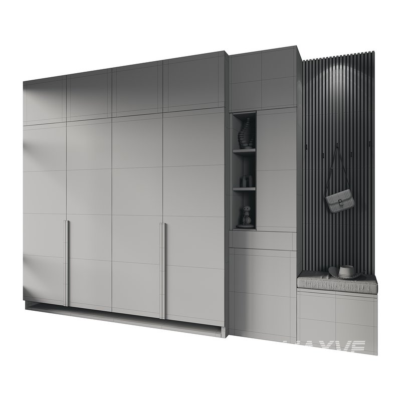 Hallway area with a minimalistic hanger 3 - Image 14