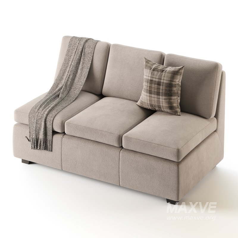 Profiles Armless Sofa - Image 4