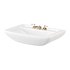 Vega Small Wall Mounted Bathroom Vessel Sink - Thumbnail 6