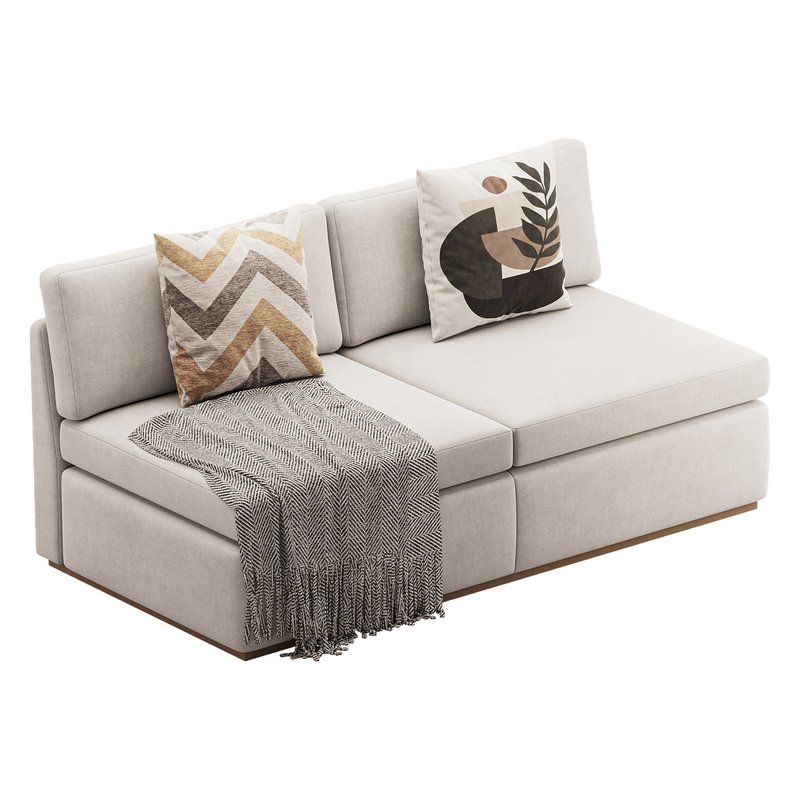 Haase Armless Sofa - Image 7