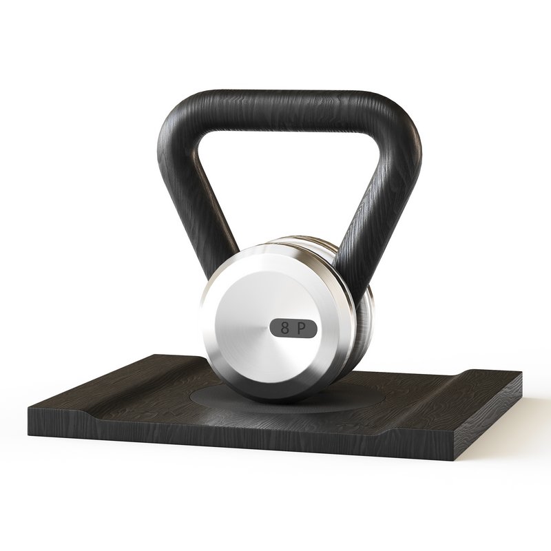 LOVA Kettlebell With Wooden Stand - Image 5