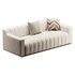 Room Simple Couch Chesterfield Fabric Sofa - Thumbnail 5