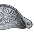 Cabinet or Drawer Bin Pull Black Iron Cup - Thumbnail 7