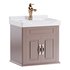 Adeline Large Wall Mounted Cabinet Vanity Bathroom Sink - Thumbnail 7