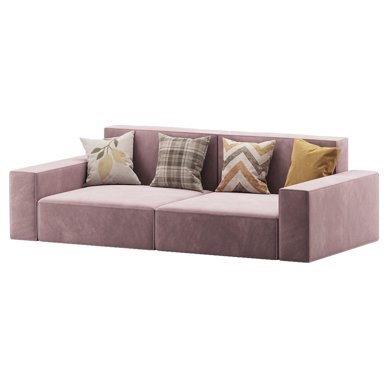 Living Spaces Use Sofa Couch in Grey - Image 6