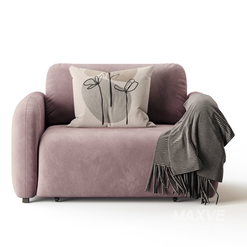 Sofa Lavi Velvet Beige - Image 1