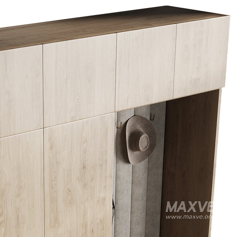 Hallway area with a minimalistic hanger 2 - Image 10