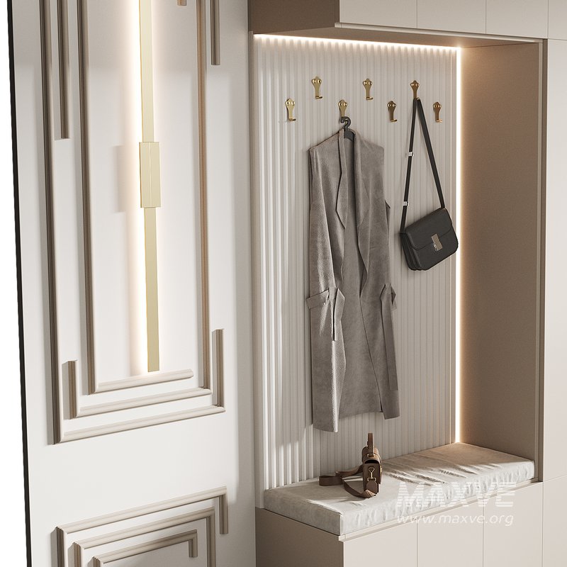 Hallway area with a minimalistic hanger 4 - Image 6