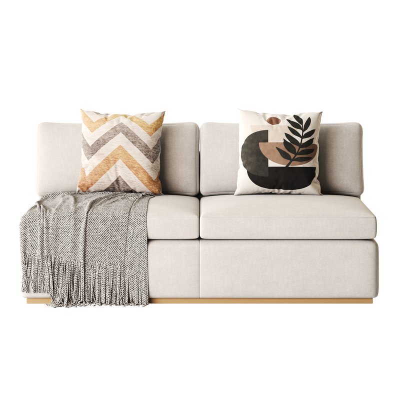 Haase Armless Sofa - Image 9