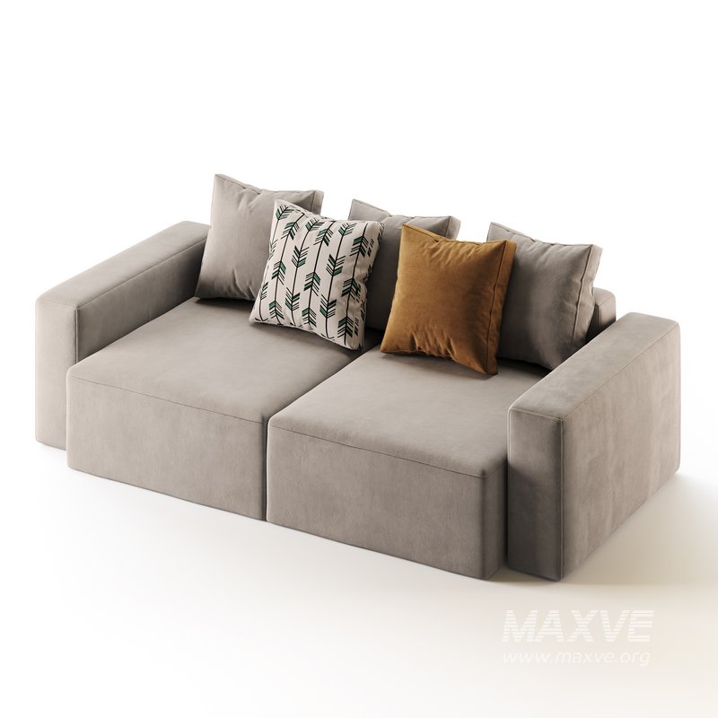 Vincent Navy Blue Retractable Sofa - Image 7