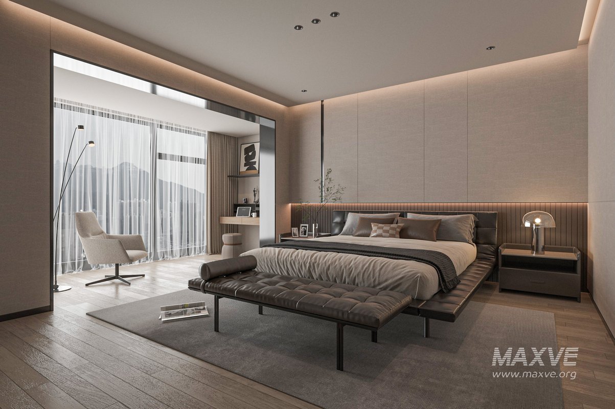 Modern bedroom - Image 1