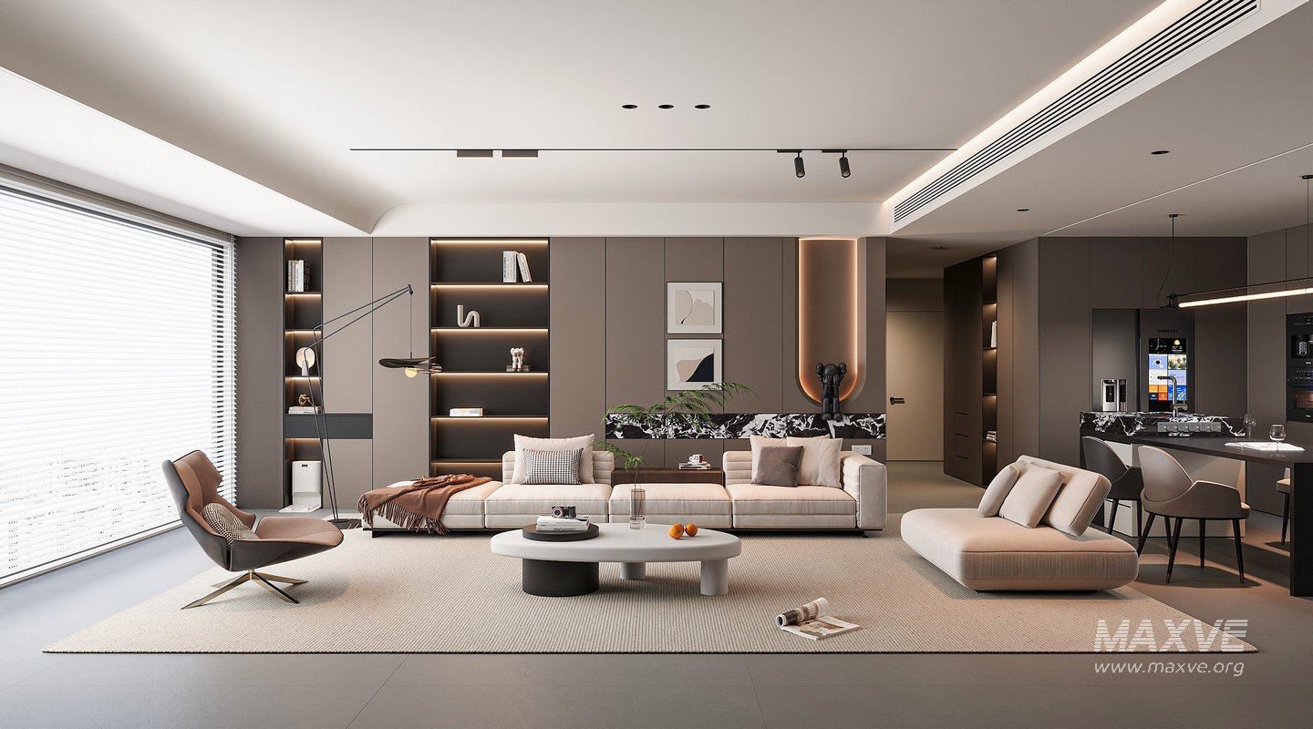 Modern living room - Image 1