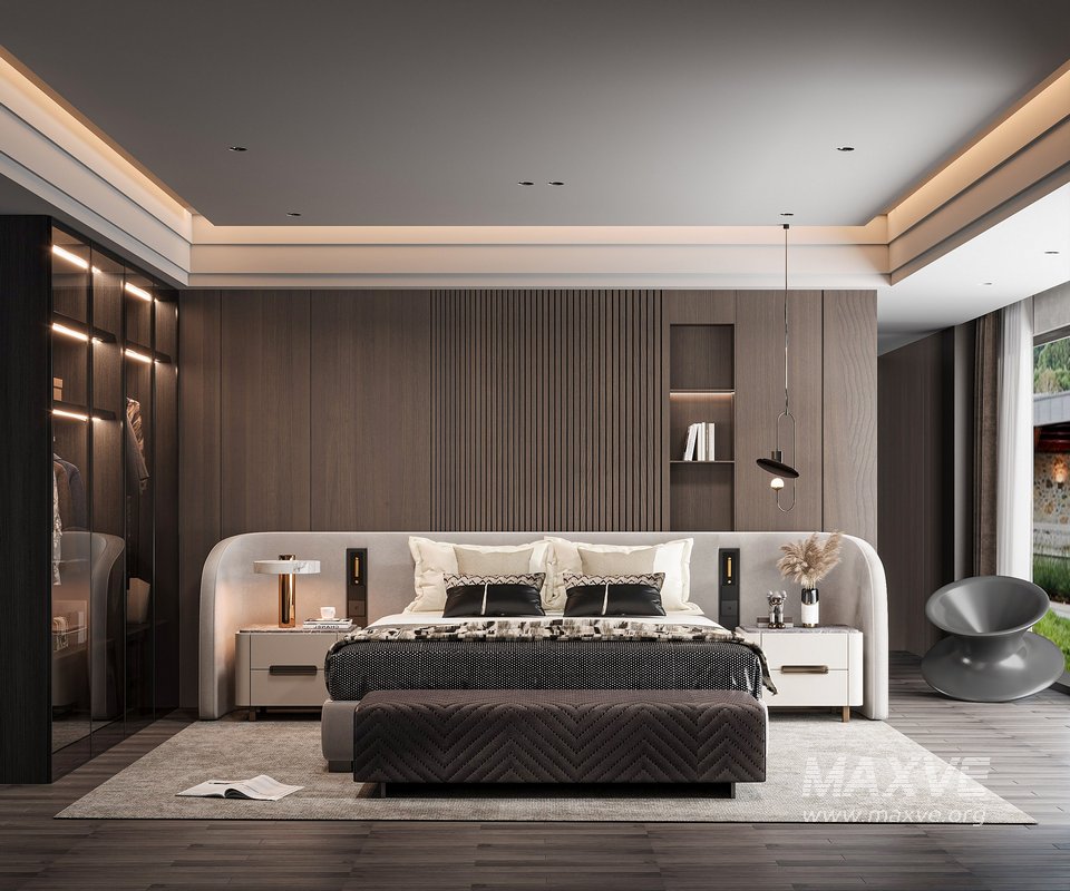 Modern bedroom - Image 1