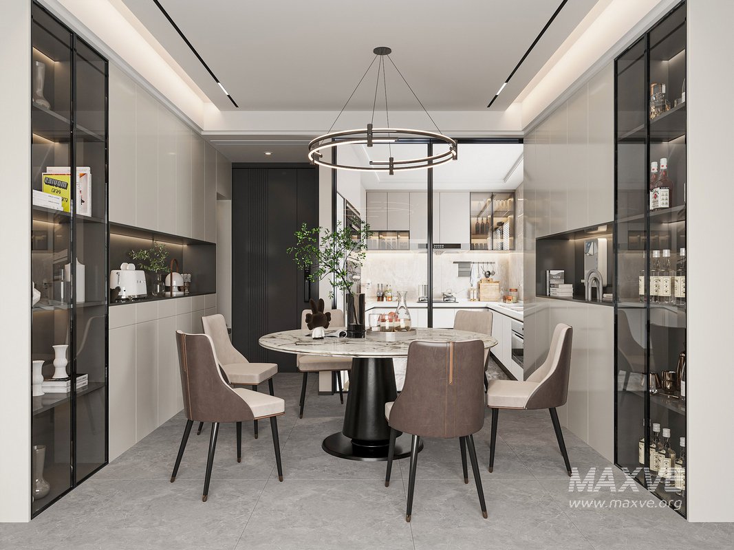 Modern dining room - Image 1